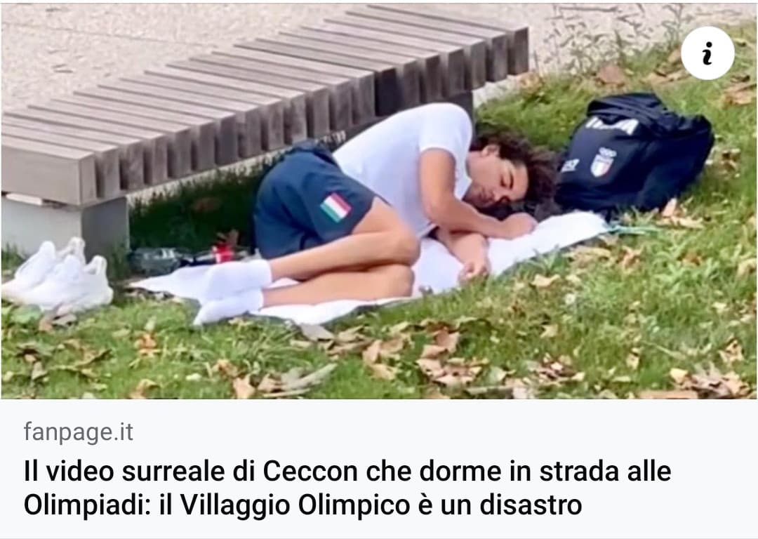 1.5mld di euro da buttare nella Senna sì, ma mettere l'aria condizionata o un ventilatore nel villaggio olimpico no