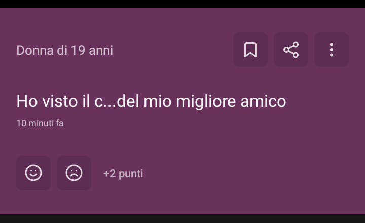 Insegreto in breve: una merda