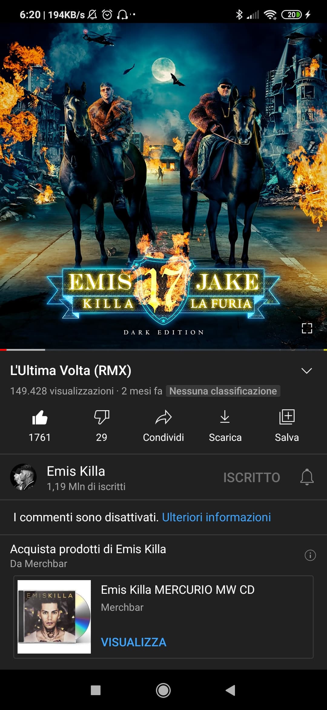 La parte di Emis Killa mi ha fatto emozionare devo ammetterlo.