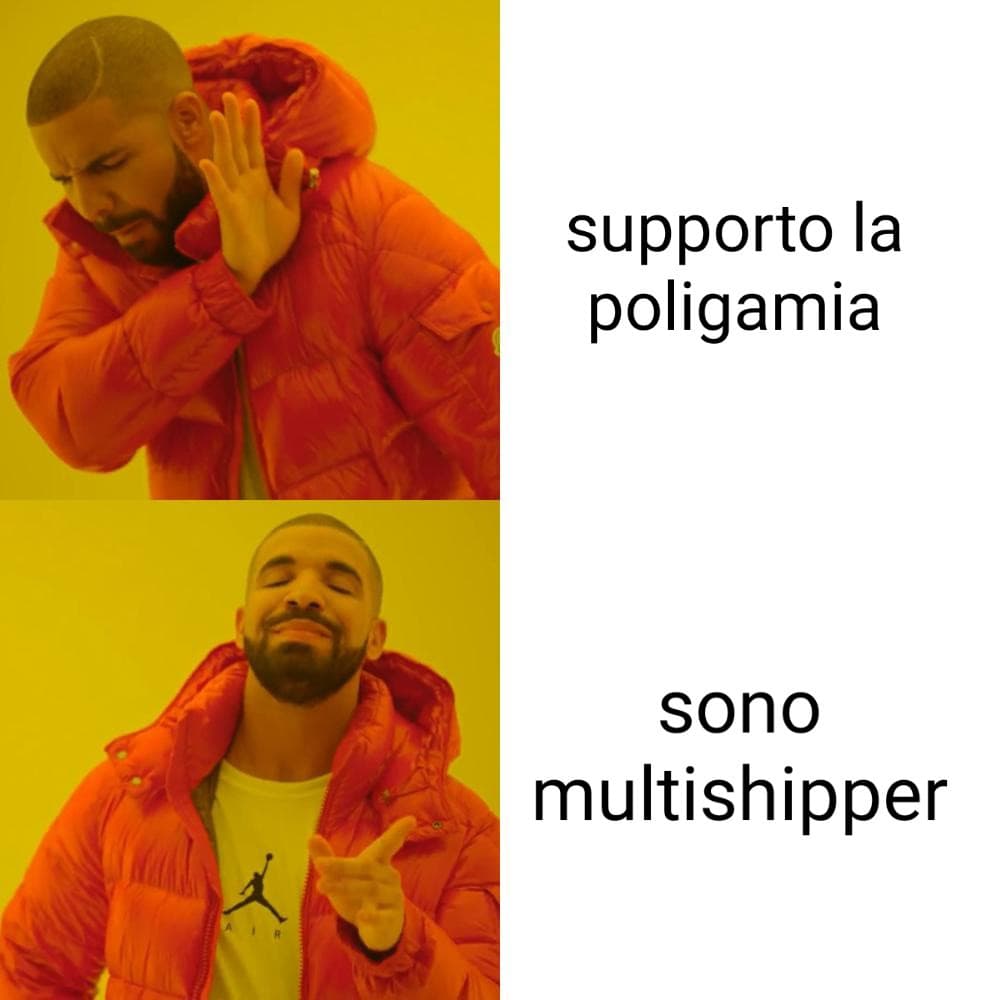 È un problema quando shippi una persona con altre dieci