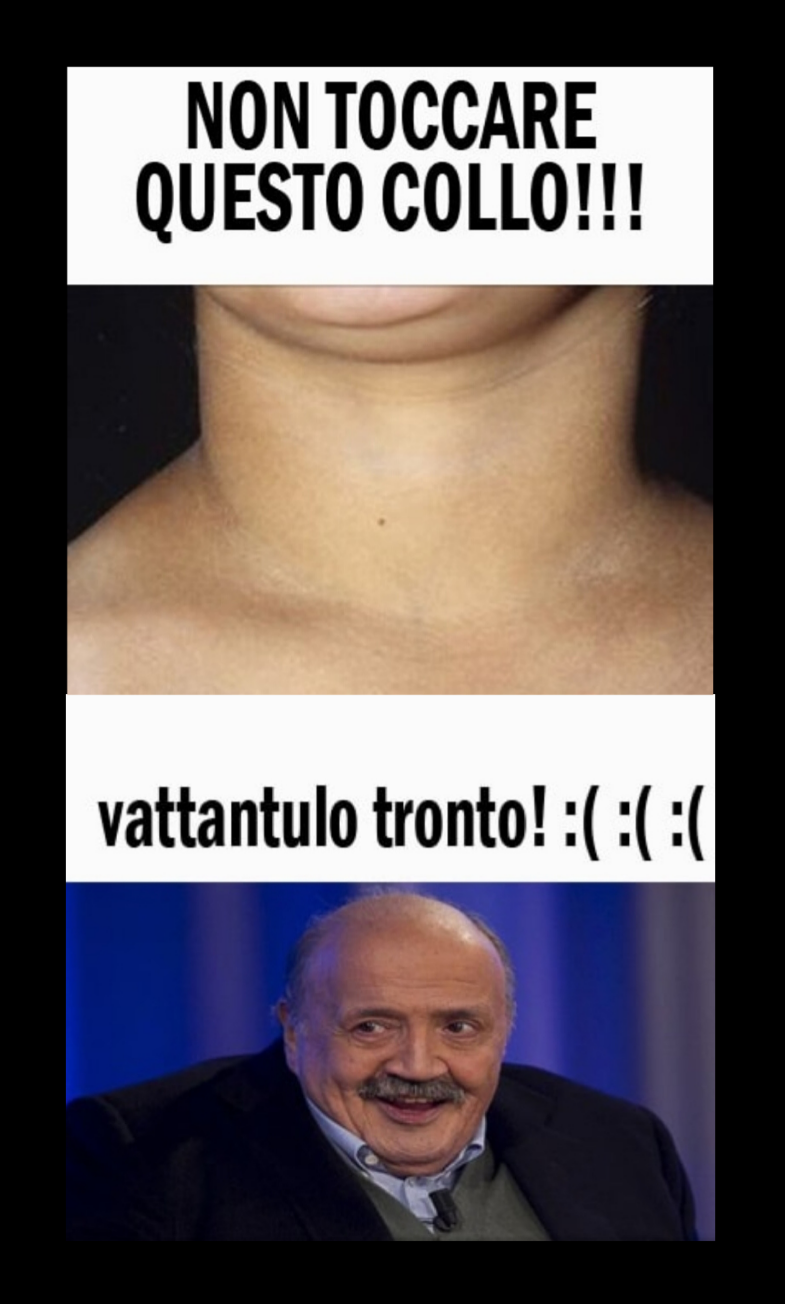 Hahahaha mi sto spaccando, aiuto