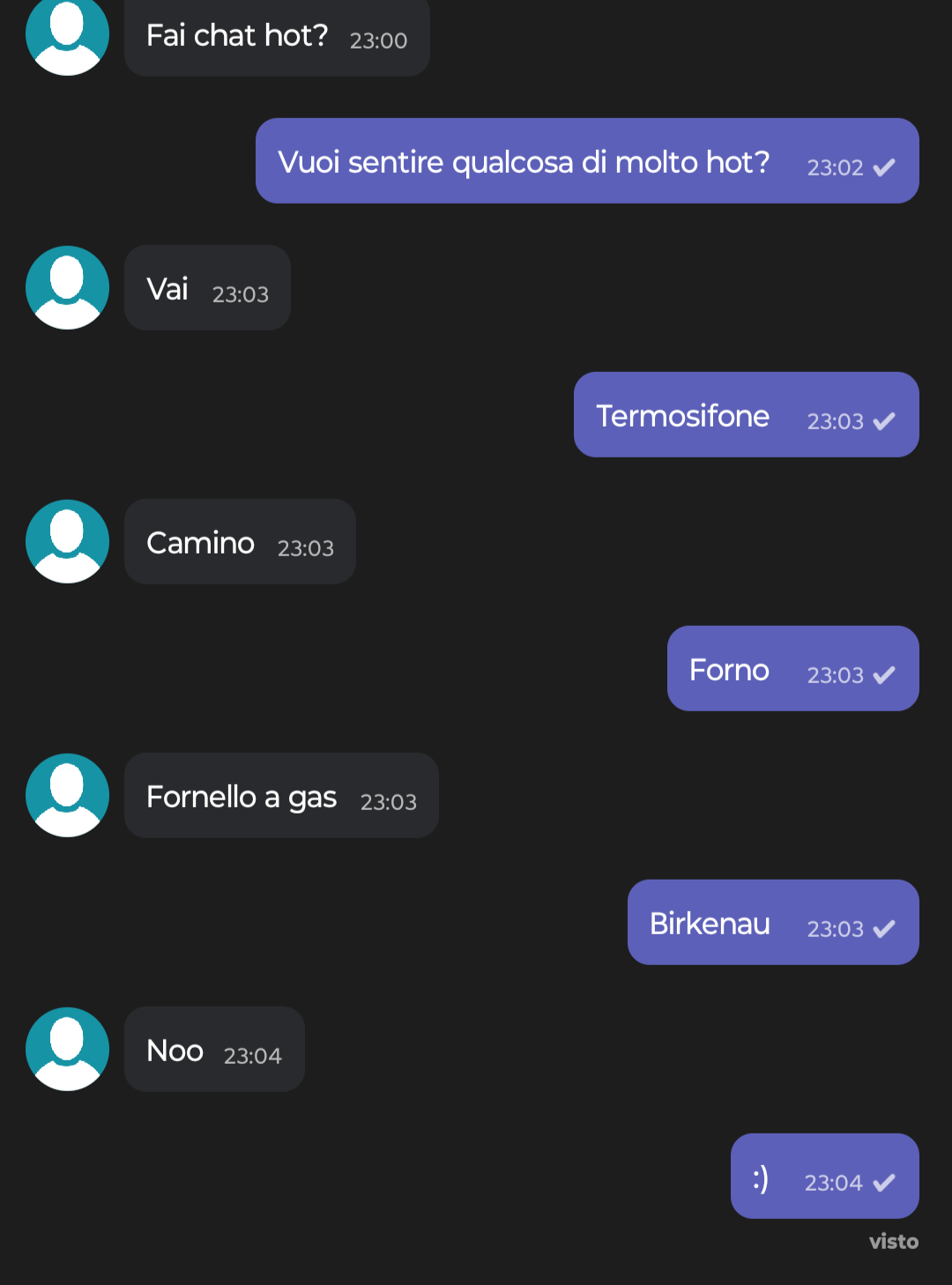 Chat hot che si rispetti