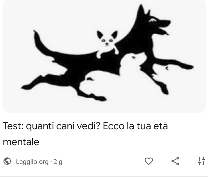Quale Età mentale che mi sembrava Pikachu.