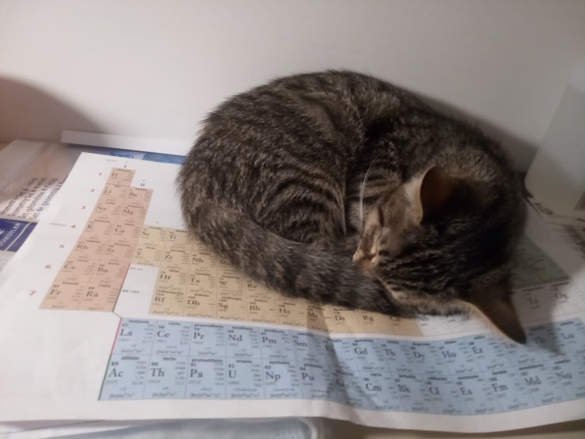 Ma a me quella tavola periodica serviva