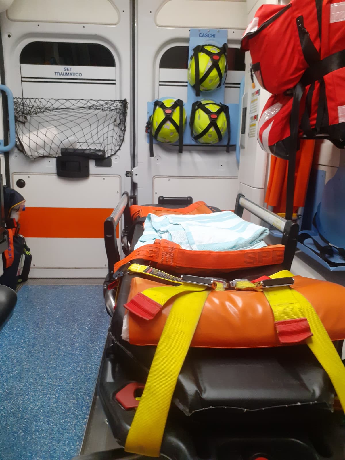 Sta sera servizio in ambulanza
