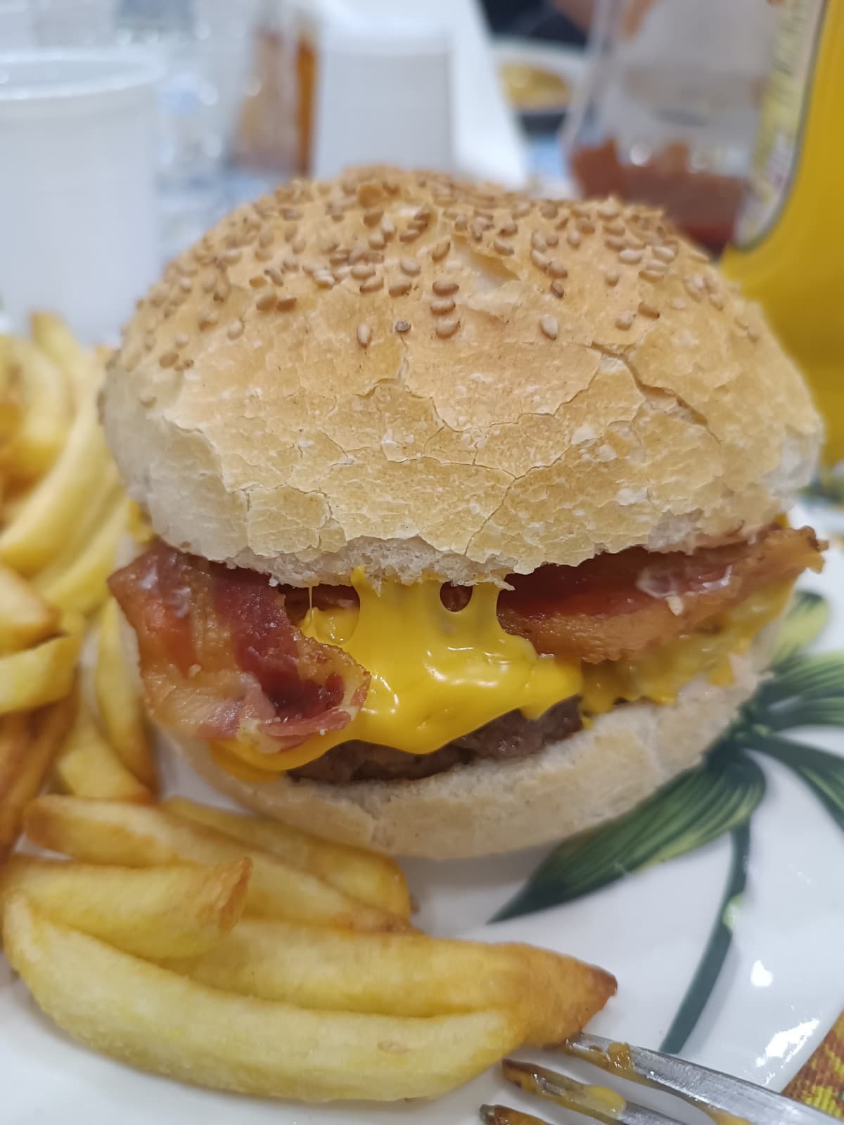 Ho fatto un bel cheesburra buon appetito
