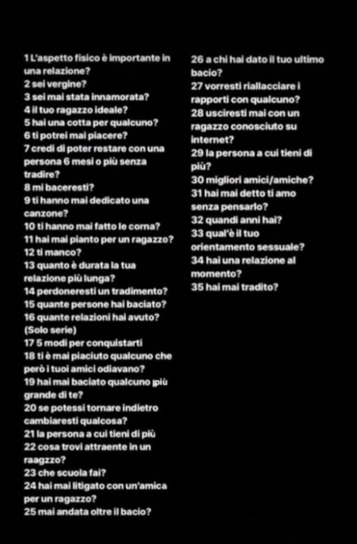 Fatemi domande