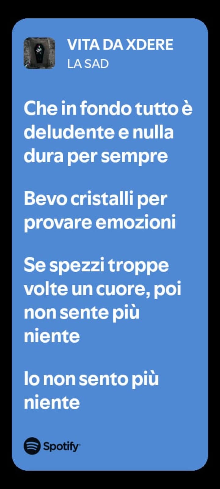 sinceramente odio la me di adesso