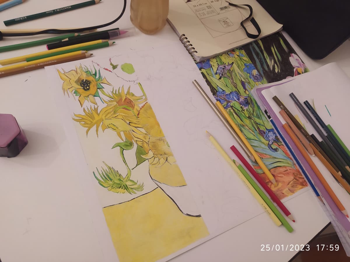 È normale che il mio cervello si sente stanco per aver colorato, bho. So strana