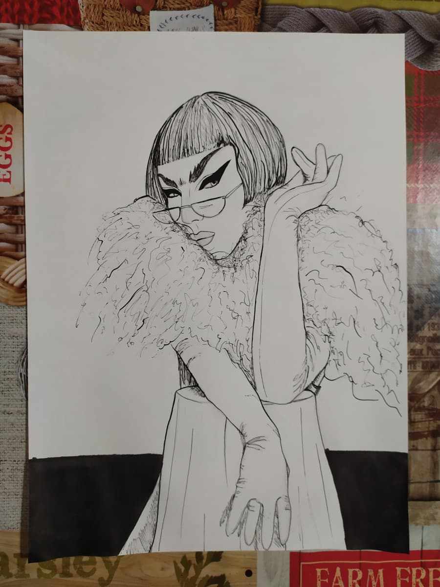 Io?rovinare tutti i disegni che faccio