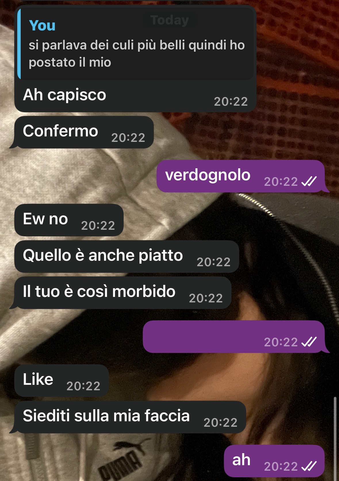 sempre più piccante la situazione 🤭