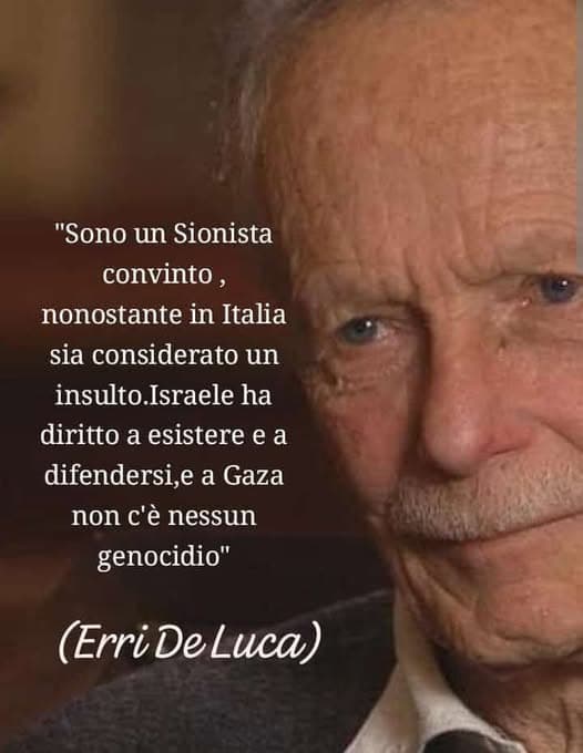 Cosa pensate delle parole di Erri De Luca?