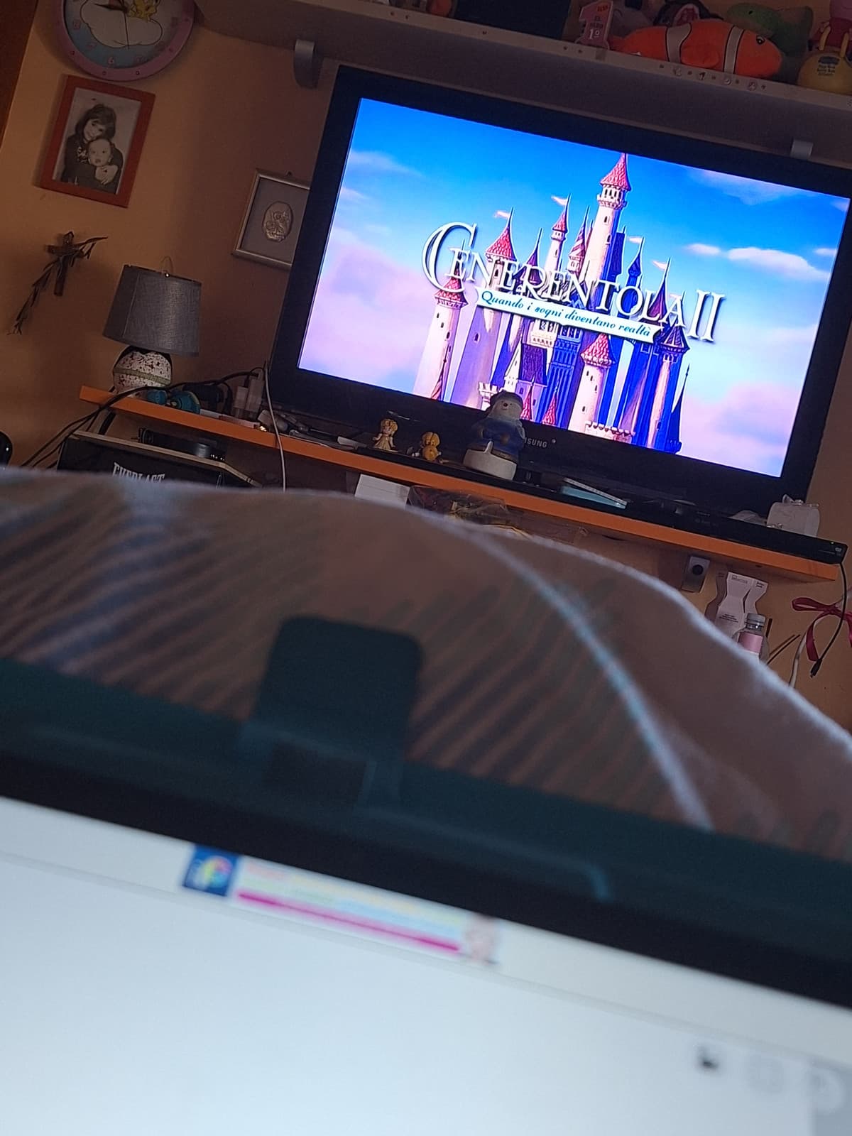 Oggi una bella giornata letto e film disney
