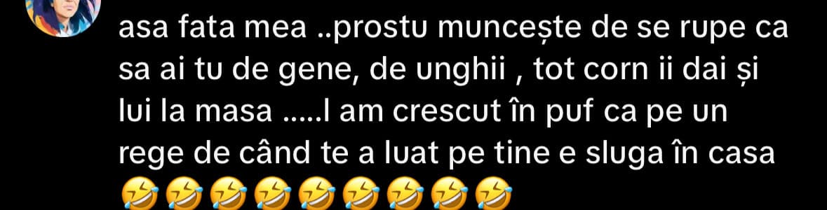 qualcuno che parla rumeno per favore e mi può tradurre il commento della mamma del mio ragazzo ad un mio tiktok? VI PREGO