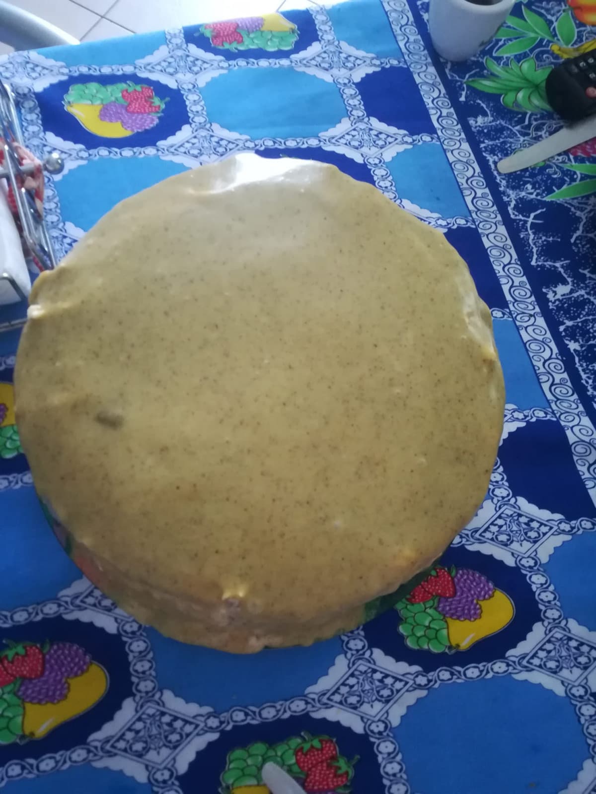 Sette veli al pistacchio e cioccolato bianco fatta da me!