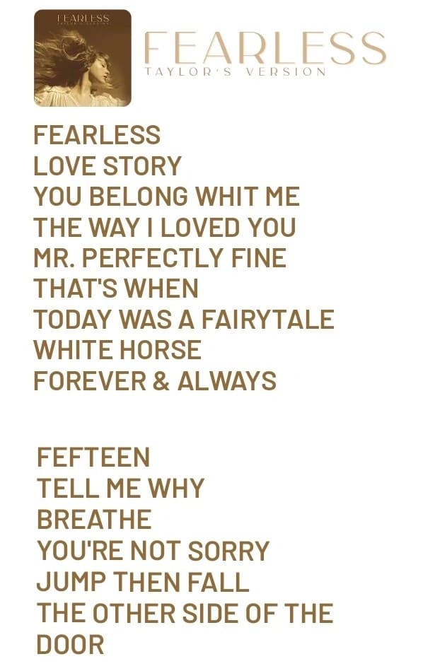 Ecco le migliori canzoni per iniziare ad #ascoltare #taylorswift