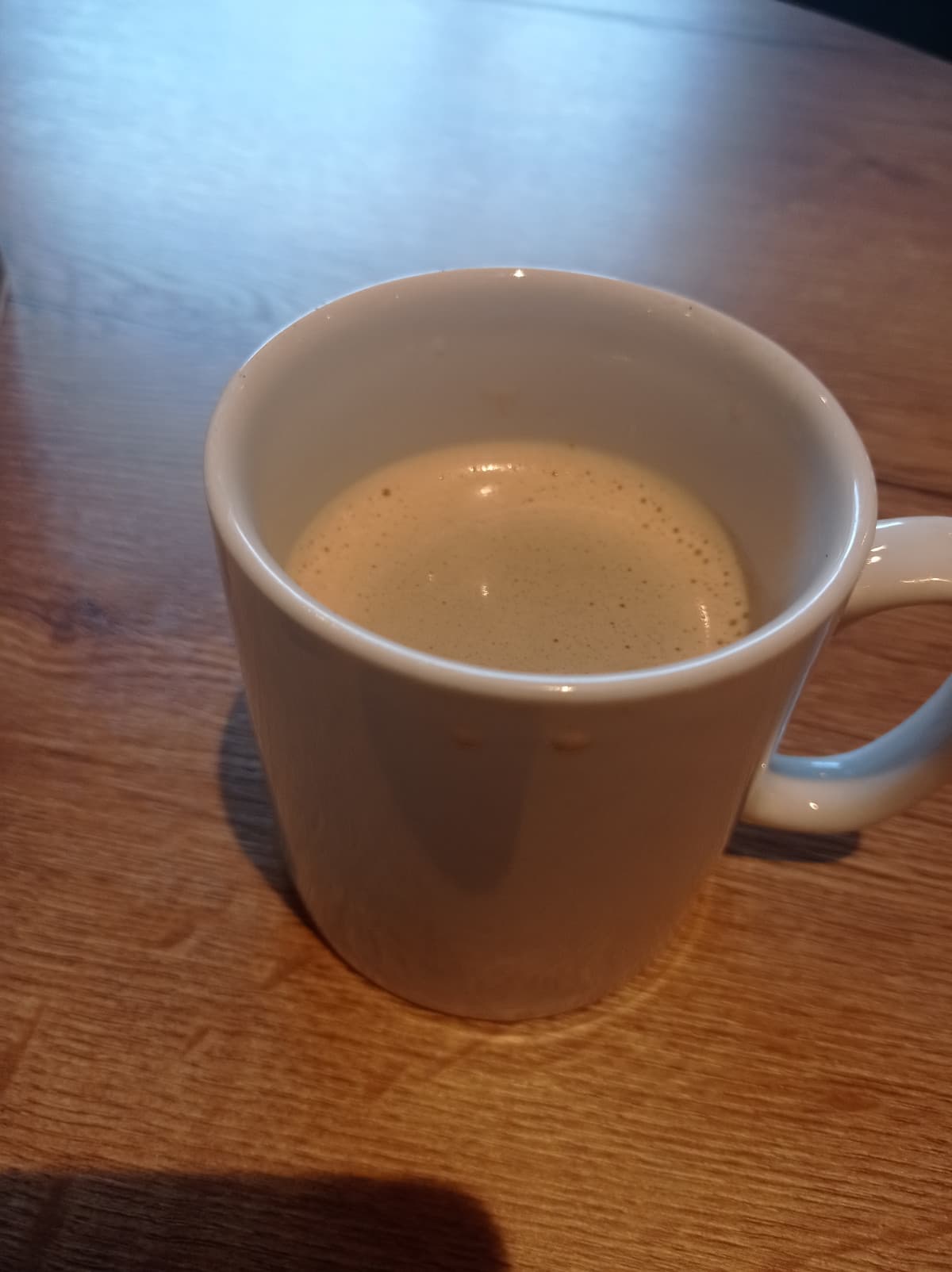 La mia mocha di stamattina