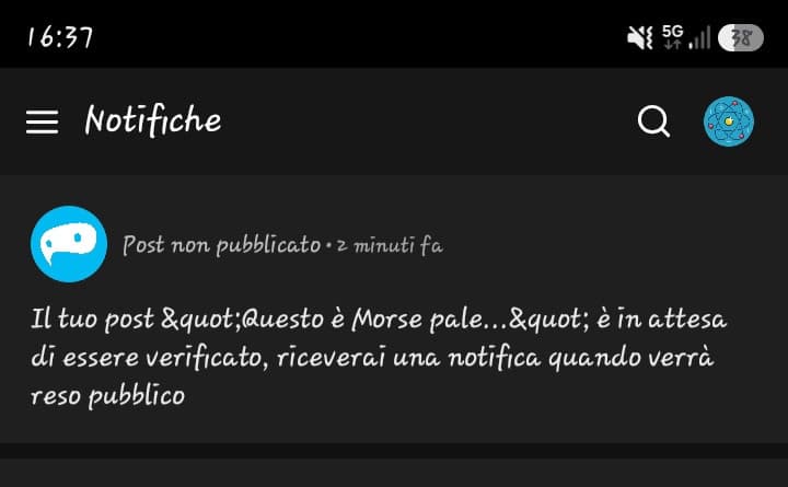TUTTA COLPA DI MORSE