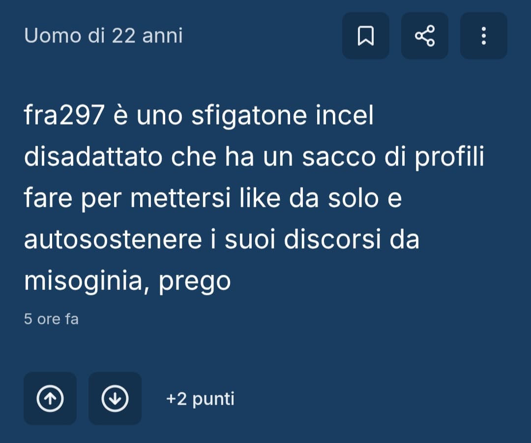 Ho gli ammiratori segreti.