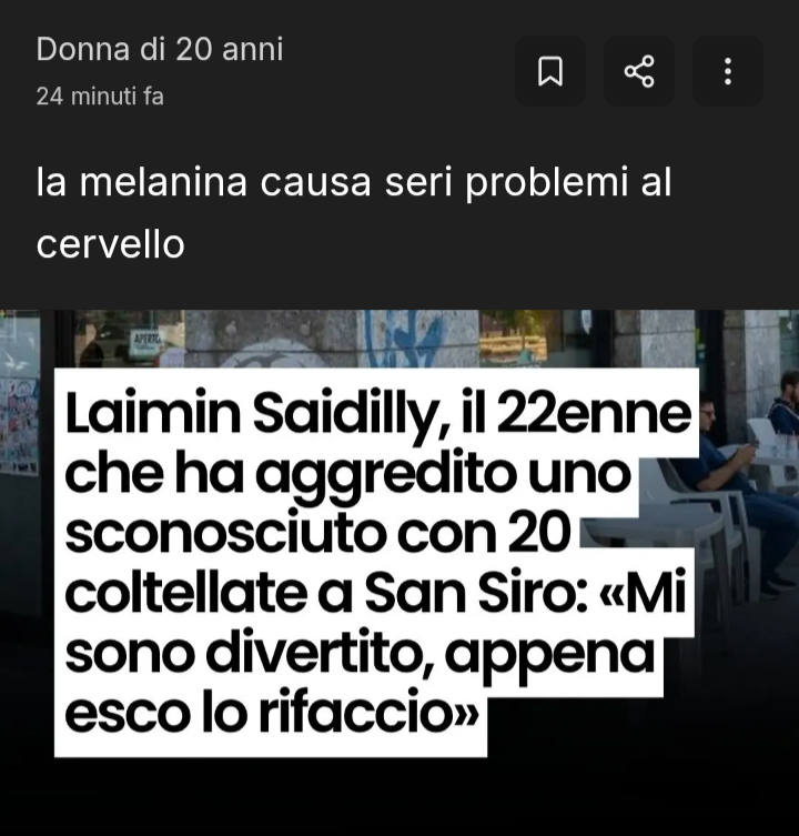 Per riassumere la mia opinione, so che non è richiesta, ma sti cazzi, mi son rotta le palle degli estremisti