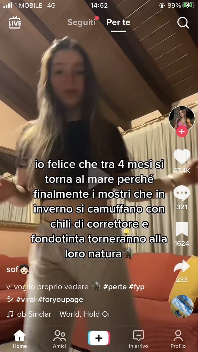 Almeno abbi la decenza di dire una minchiata del genere senza metterti 575466 filtri in faccia... Si tratta di coerenza