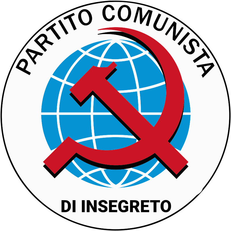 Ricordatevi che ci sono le elezioni di Insegreto, partecipare numerosi e votate il PARTITO COMUNISTA DI INSEGRETO 💪 ✊ 🚩