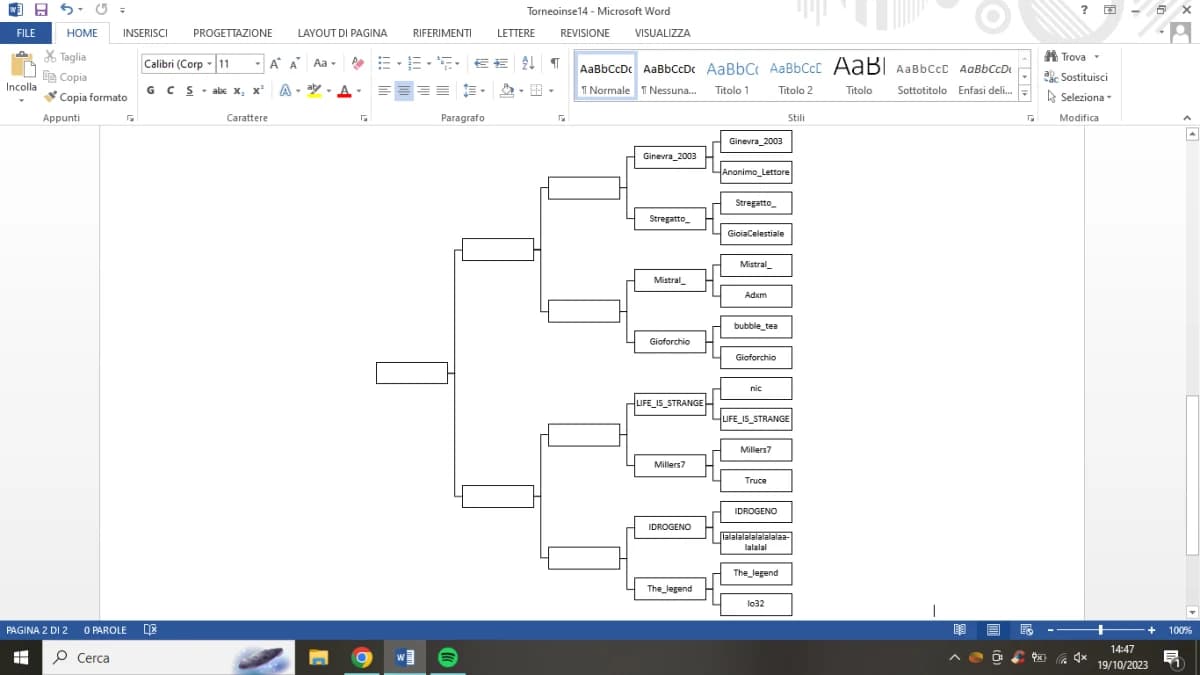 Ottavo round: IDROGENO vs The_legend