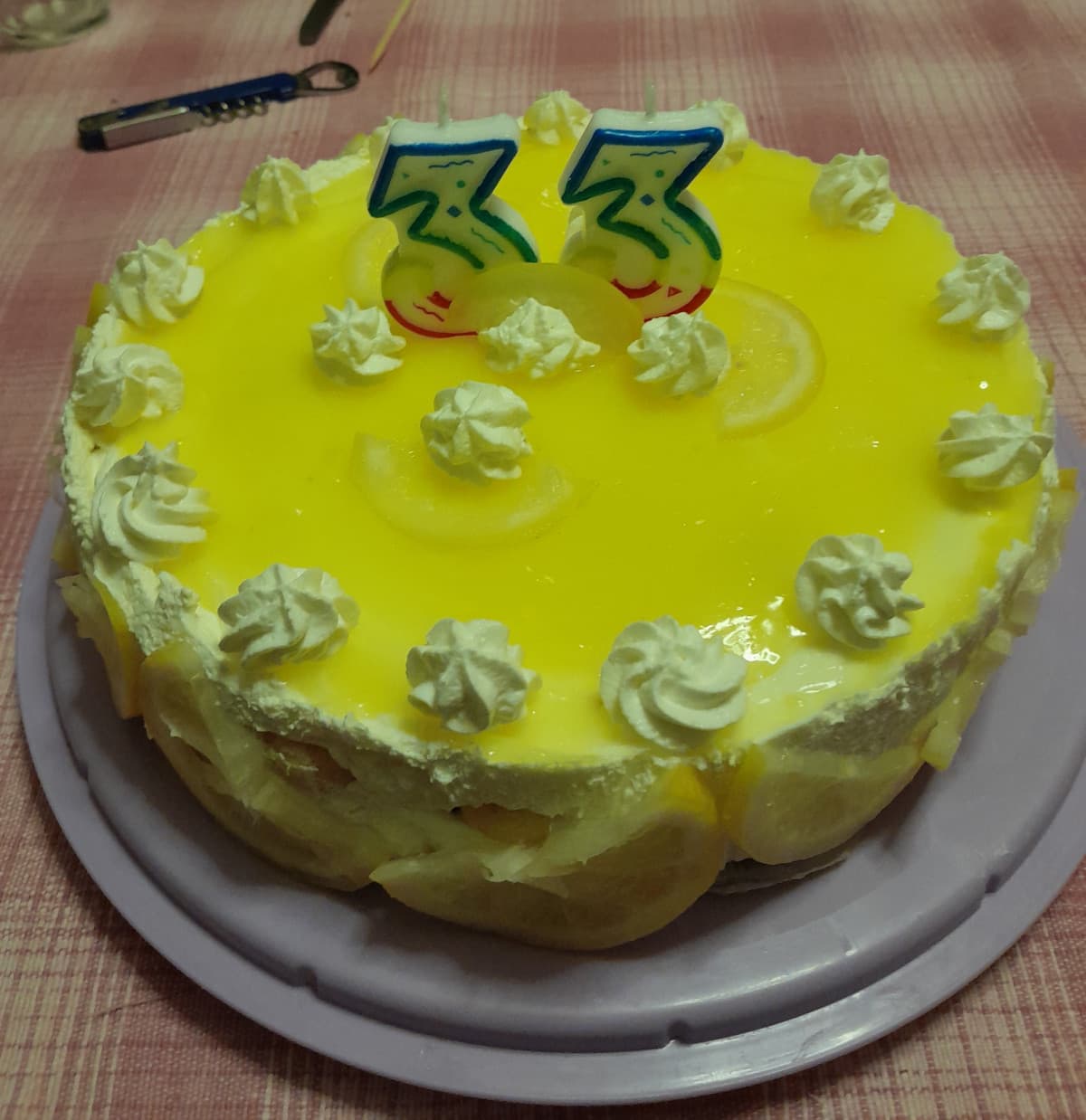 Questa è stata la mia torta di compleanno dello scorso anno