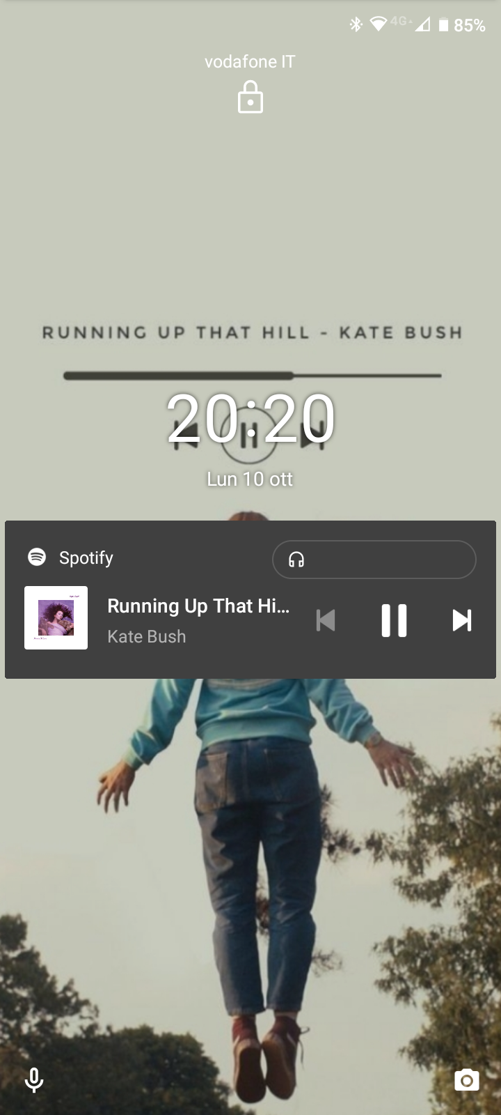 Screen di qualche ora fa, ma secondo me merita per la corrispondenza delle canzoni