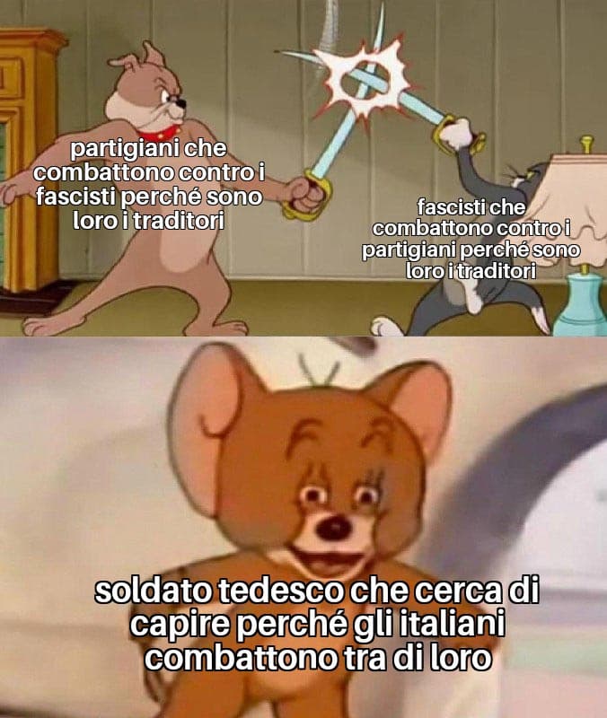 Pov: ti trovi nel bel mezzo di una guerra civile durante una guerra mondiale in un paese non tuo: