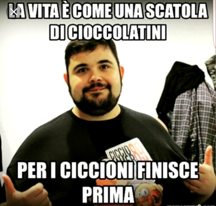 Attenzione Black Umor. Se non vi piace non leggete e non commentate