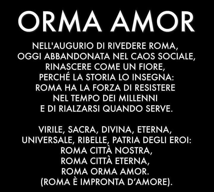 Auguri città eterna 🇮🇹