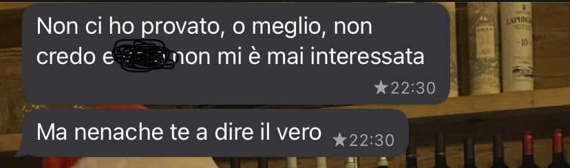 ok, facciamo finta che un mese fa tu non abbia pianto quando ti ho detto che tra noi non ci sarebbe mai stato nulla