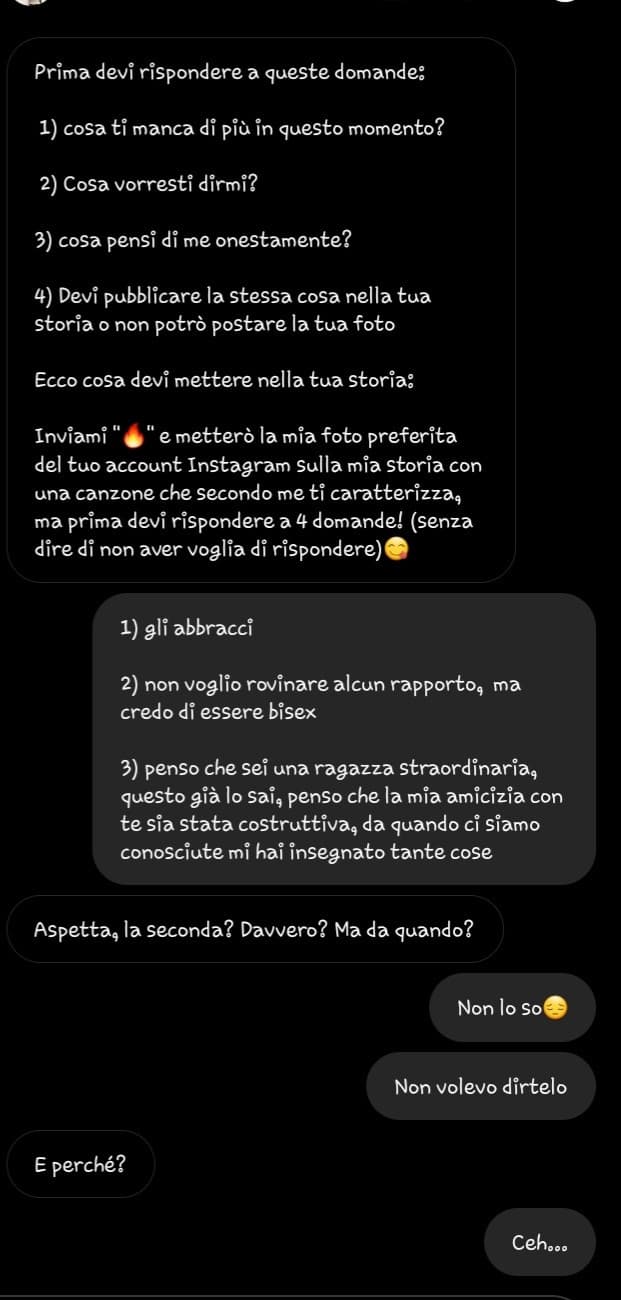 Dato che oggi è il #comingoutday mi va di lasciarlo qui, come promemoria