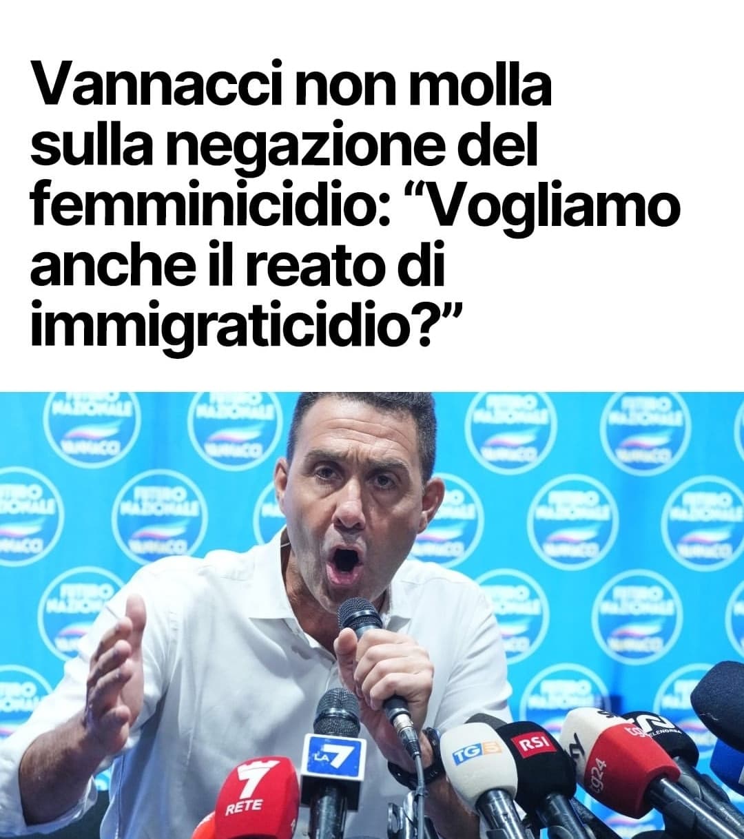 Imbavagliate questo parassita, legatelo e buttatelo a mare. Verme!