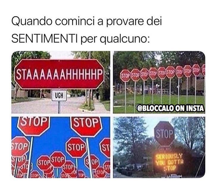 Io e i sentimenti verso qualcuno