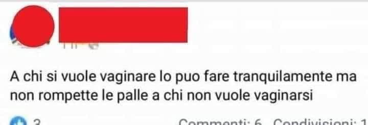 Io mi vaginerei