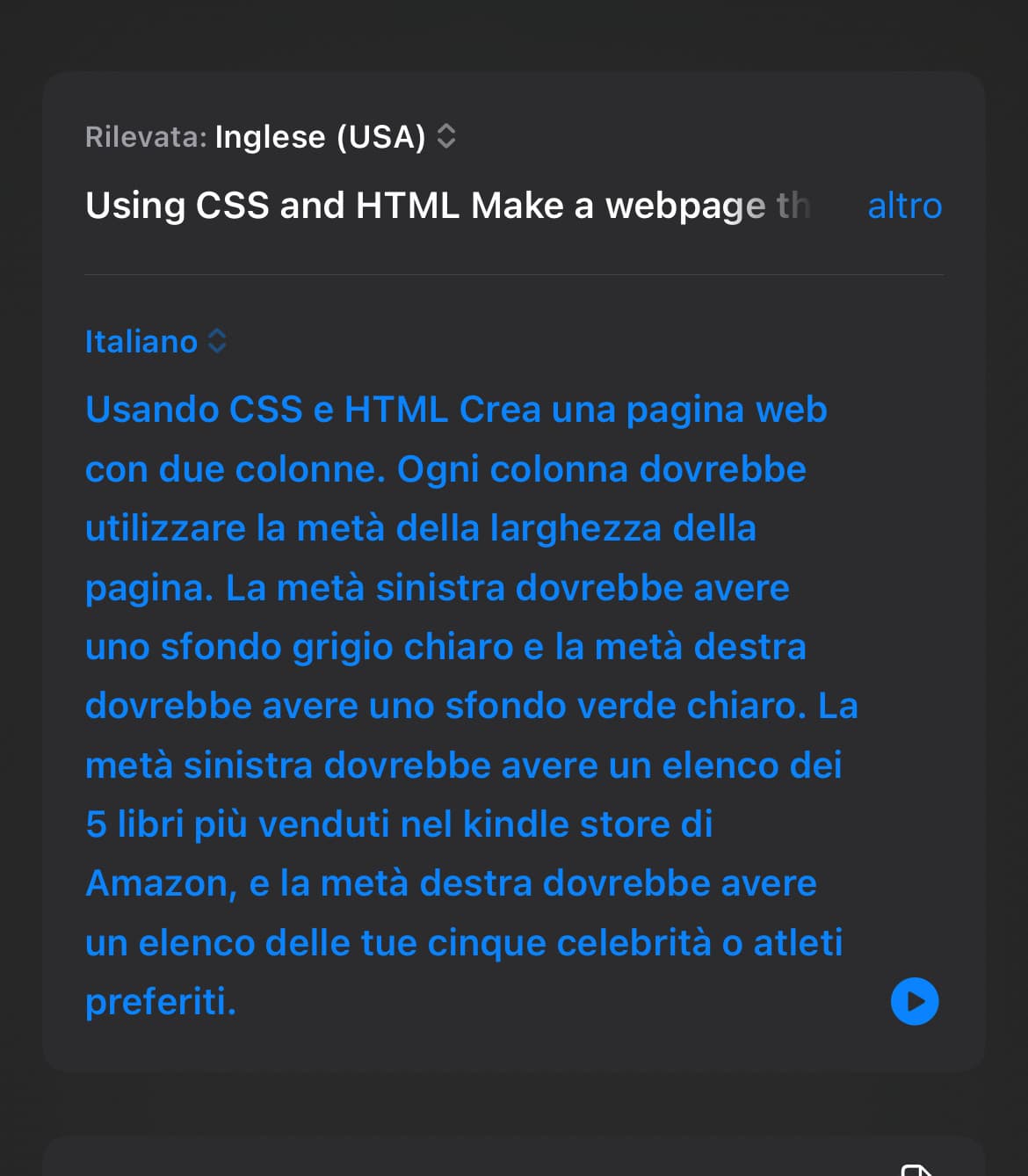 grazie a dio ho finito il liceo e ora i miei esercizi sono questi