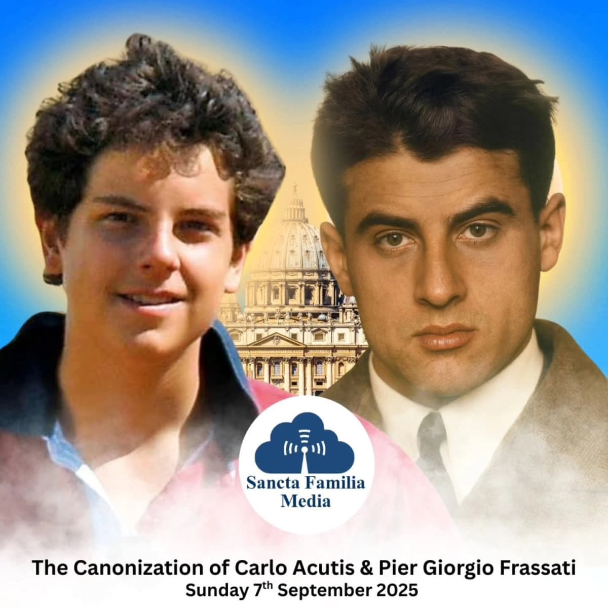 Oggi è festa per la Chiesa Cattolica! Pier Giorgio Frassati e Carlo Acutis sono stati solennemente innalzati agli onori degli altari!