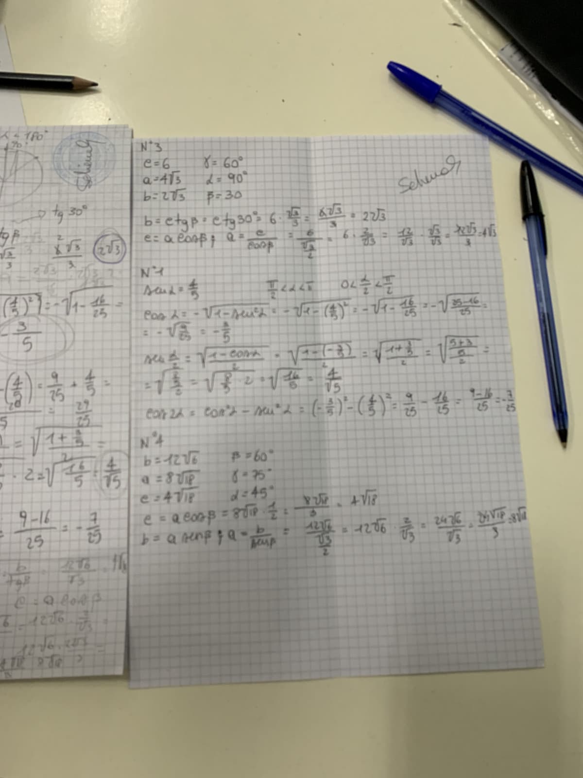 qualcuno mi può controllare se ho fatto bene queste esercizi per favore?