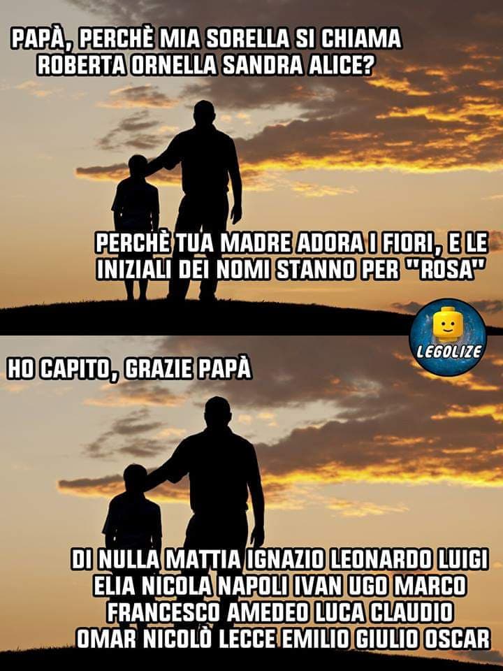 Chiamerò mio figlio così , è deciso