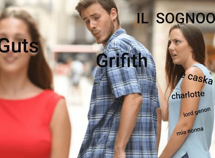 Meme brutto che un giorno voglio rifare meglio ritagliando bene le faccine per adesso beccatevi quetso