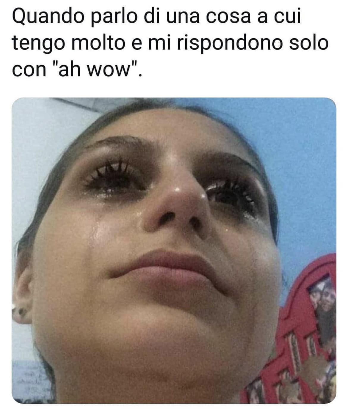 io quando racconto agli altri di come mi sento quando lo vedo