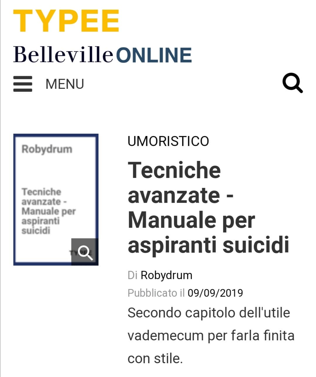 Il libbro perfetto per me