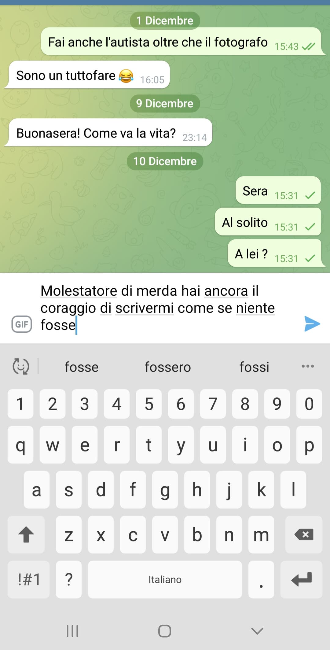 E questo invece ? Dovrei mandarlo ?
Ps. Se siete confusi guardate l'altro mio shout .