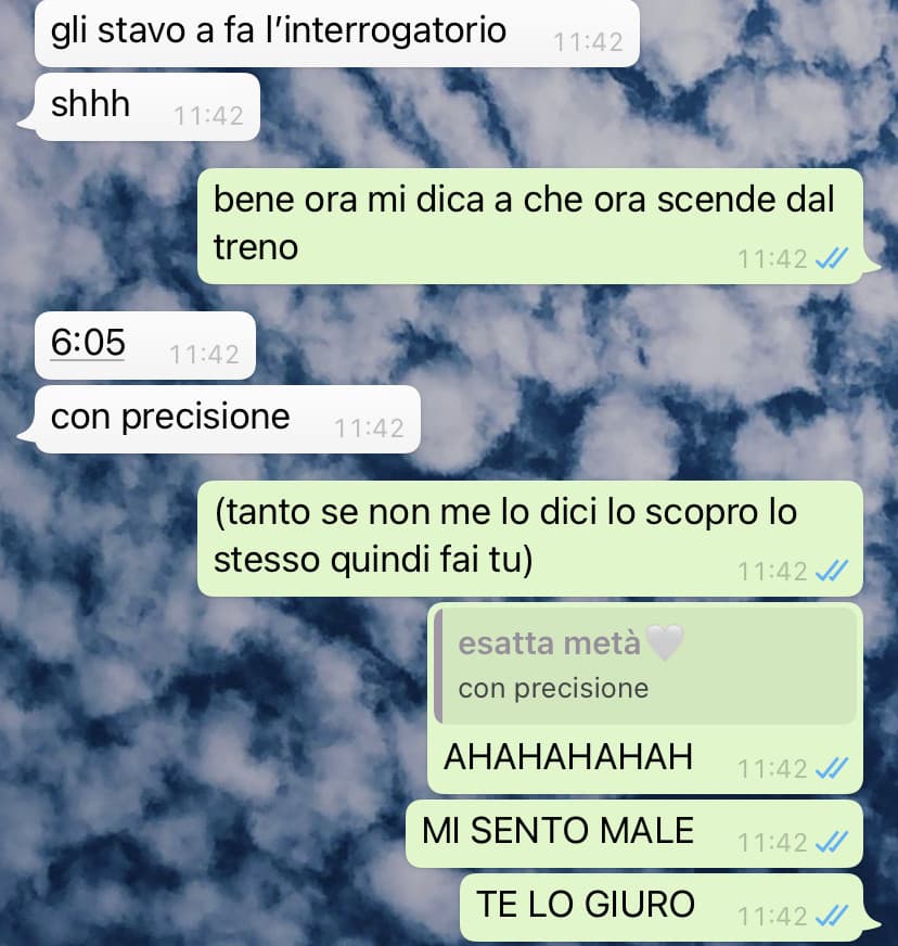 normalissima chat tra migliori amiche stalker