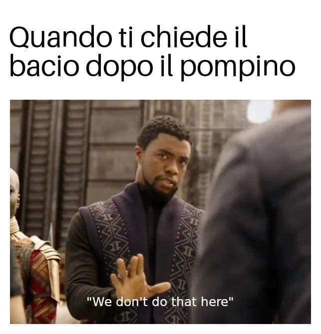 Femmina, come dice Conte, ad un metro di distanza