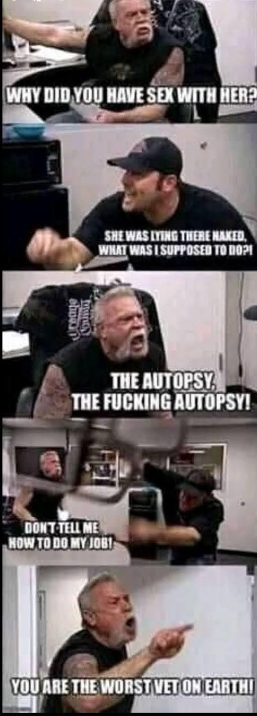 Risoluzione pessima, ma meme ottimo.