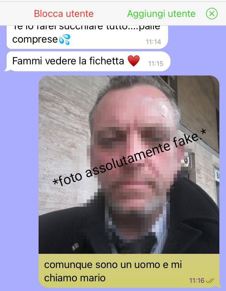 mi sa che luca non vuole più vedere la mia fichetta.