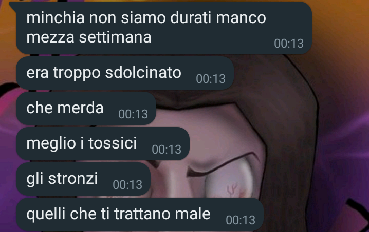 Io non so più che risponderle-